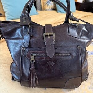 Mulberry Dark Brown Leather Tote